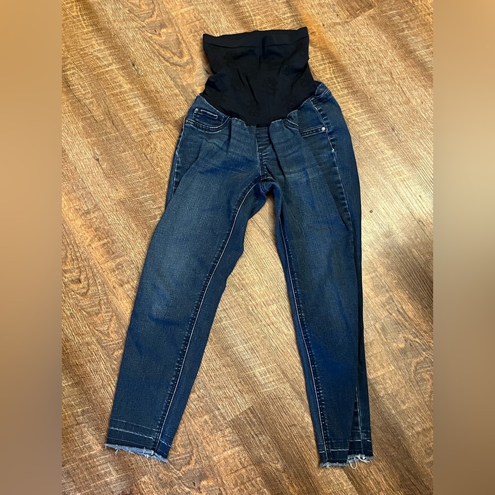 Jessica Simpson Women's Maternity Jeans Full Panel Size Medium